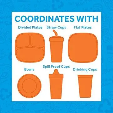 Re-Play Toddler Forks and Spoons - Durable & Eco-Friendly