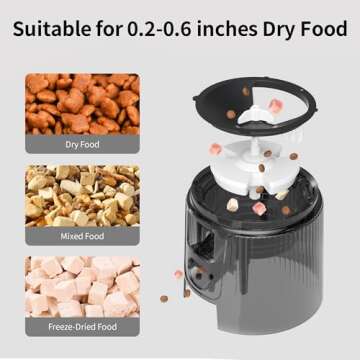 Automatic Cat Feeder for Precise Pet Meal Management
