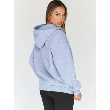 Trendy Queen Women's Oversized Zip-Up Hoodie - Stylish & Warm