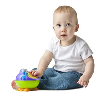 3-D Monster Toddler Snack Containers - Spill-Proof Snacks