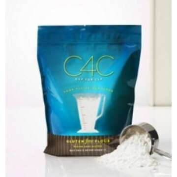 Cup 4 Cup All Purpose Gluten Free Flour - Perfect for Baking & Cooking, Kosher, Non-GMO, Chef's Choi...