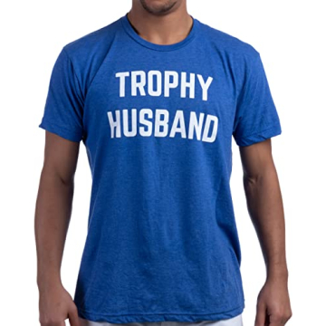 Funny Trophy Husband T-Shirt for Celebrating Your Love