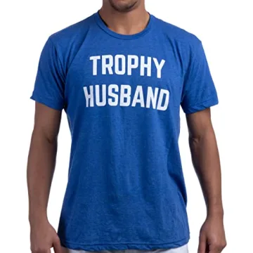 Funny Trophy Husband T-Shirt for Celebrating Your Love