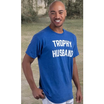 Funny Trophy Husband T-Shirt for Celebrating Your Love