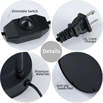 Flame-Free Candle Warmer Lamp with Adjustable Heat