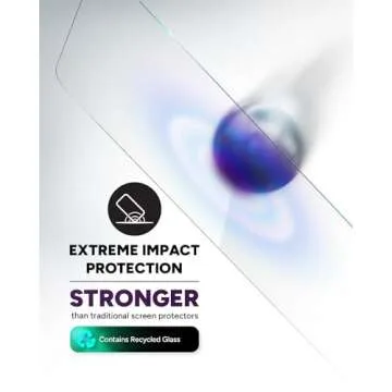 ZAGG Glass+ Screen Protector for iPhone 16 Pro Max