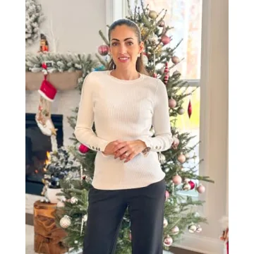 Stylish Newshows Women's Knit Business Sweater Fall Top 2024