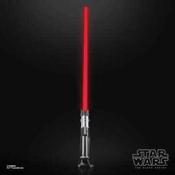STAR WARS The Black Series Darth Vader Force FX Elite Lightsaber with Advanced LED and Sound Effects, Adult Collectible Roleplay Item