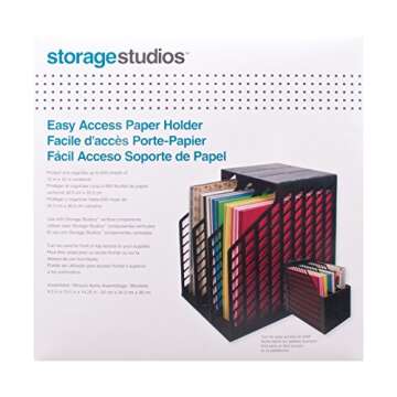 Storage Studios Easy Access Paper Holder for Craft Supplies