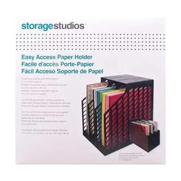 Storage Studios Easy Access Paper Holder for Craft Supplies
