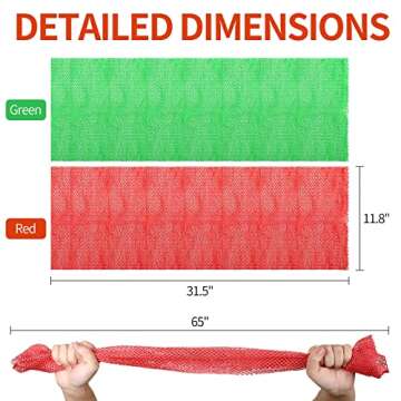 AbuQ 2 Pieces African net Sponge for exfoliating,African exfoliating net, African wash net, African Ghana Sapos scrubbing washcloth rag for Smoother Skin and Daily use (Pink Green)