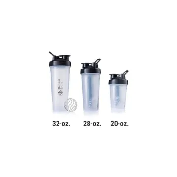 BlenderBottle Classic 20-Ounce Shaker Bottle for Smooth Mixing
