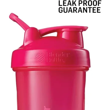 BlenderBottle Classic 20-Ounce Shaker Bottle for Smooth Mixing