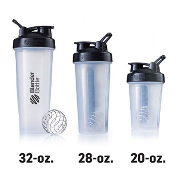 BlenderBottle Classic 20-Ounce Shaker Bottle for Smooth Mixing