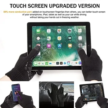 TRENDOUX Winter Touch Screen Gloves - M Size