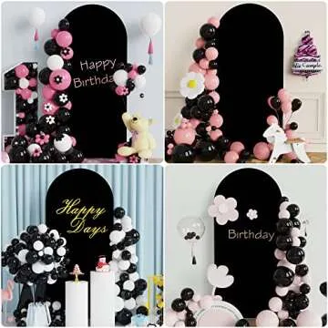 Wokceer 6FT Spandex Wedding Arch Cover for All Occasions