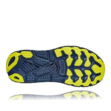 Hoka 1110509-BDBBI: Women's Clifton 7 Blanc De Blanc/Black Iris Running Shoe (6.5 B(M) US Women)