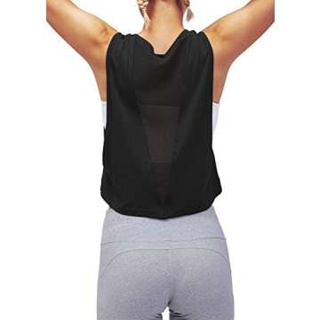 Mippo Cropped Workout Top - Stylish & Breathable Activewear