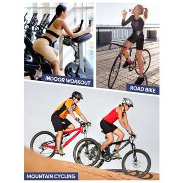 IUGA Padded Bike Shorts Women - 4D Breathable Cycling Gear