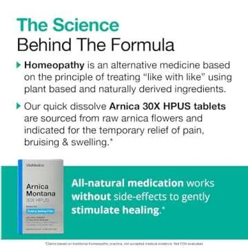 VitaMedica Arnica and Bromelain Bundle for Healing