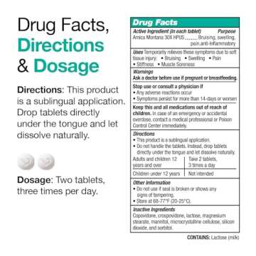 VitaMedica Arnica and Bromelain Blister Packs Bundle | for Post Surgery and Muscle Recovery | Bruise Relief | Plant Based Natural Formulas | 2 Product Bundle for Healing Support | 5 Day Supply