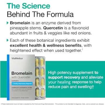 VitaMedica Arnica and Bromelain Bundle for Healing