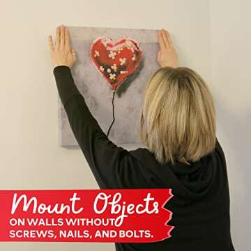 XFasten Double Sided Mounting Tape, 450-Inch Clear Tape