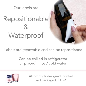 Bridesmaid Mini Champagne Labels for Proposals and Gifts