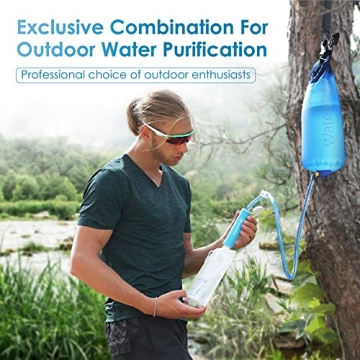 Waterdrop Gravity Water Filter Straw for Healthy Hydration