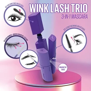 Kaja Wink Lash Trio - 3-in-1 Mascara for Dreamy Lashes