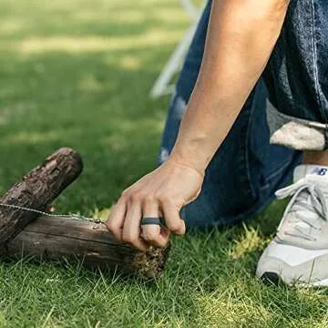 ThunderFit 7.8mm Silicone Rings | Comfort & Safety