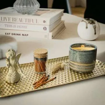 2" Espresso Matches in Jar | Decorative Candle Accessories