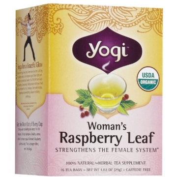 Yogi Tea Woman's Raspberry Leaf Herbal Supplement - 16 ct