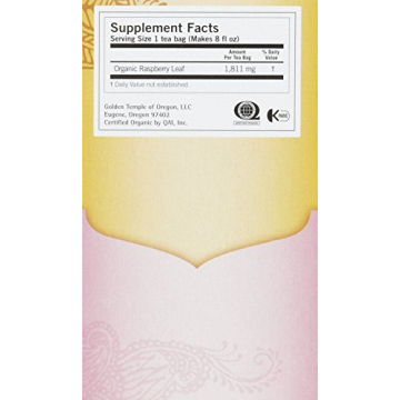 Yogi Tea Woman's Raspberry Leaf Herbal Supplement - 16 ct
