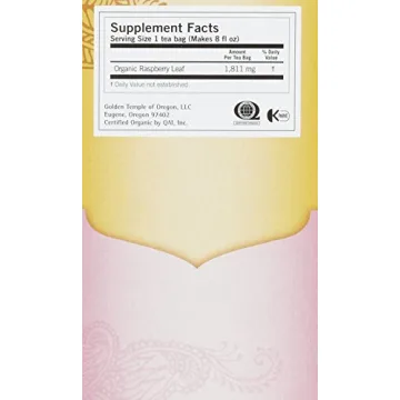 Yogi Tea Woman's Raspberry Leaf Herbal Supplement - 16 ct
