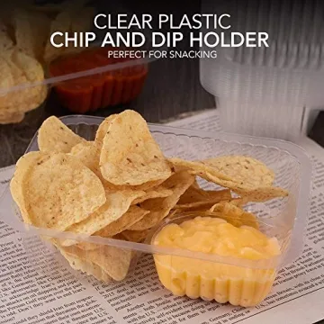 12oz Plastic Nacho Trays for Easy Party Snacks