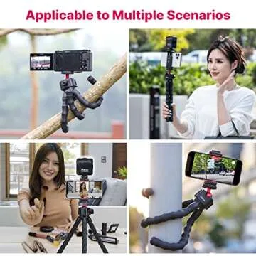 ULANZI Vlogging Kit with Tripod & LED Light Equipment