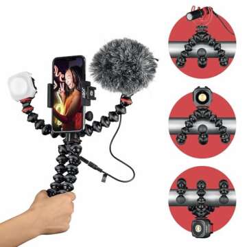JOBY GorillaPod Mobile Vlogging Kit for Creators