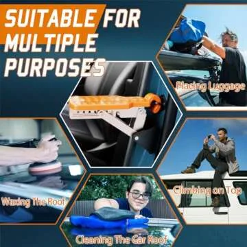 Universal Car Door Step 2024 | Adjustable & Durable Access