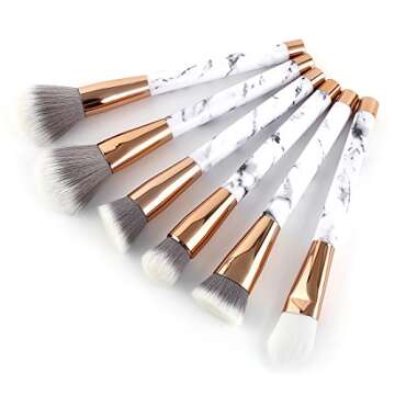 UNIMEIX 15-Piece Makeup Brush Set for Flawless Application