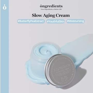 ONGREDIENTS Slow Aging Cream for Youthful, Hydrated Skin