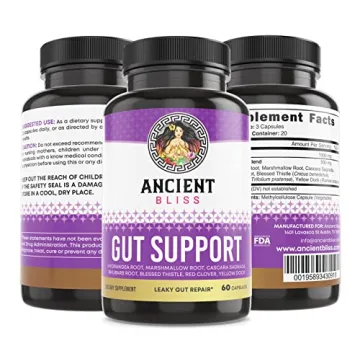 Vegan L-Glutamine Capsules for Leaky Gut Support - Ancient Bliss