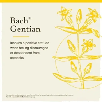 Bach Flower Remedies Gentian - Natural Emotional Support 20mL