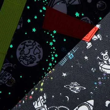 Highlights Space Backpack Set for Kids with Backpack, Lunch Box, Water Bottle and Pencil Case for Boys and Girls, Elementary School Kids, Ages 5-9