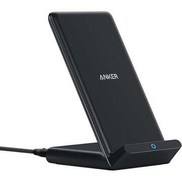 Anker 313 Wireless Charger Stand - Qi-Certified Fast Charging