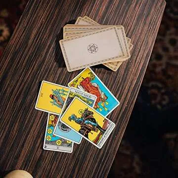 Unilive Tarot Cards Deck with Guidebook,Original Classic Tarot Card for Beginners