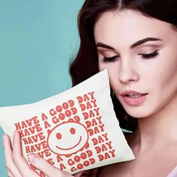 Sotiff 4 Pcs Smile Face Makeup Bags Cute & Fun