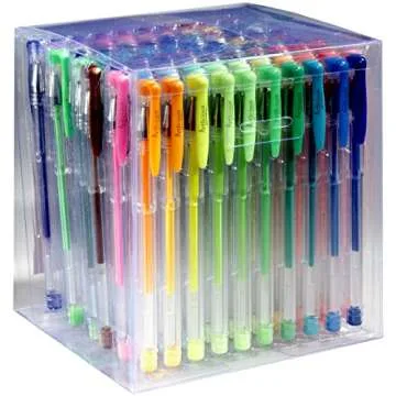 Artlicious 100 Unique Gel Pens Set - Non-toxic & Safe
