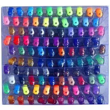 Artlicious 100 Unique Gel Pens Set - Non-toxic & Safe
