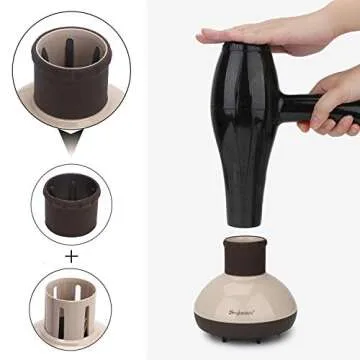 Segbeauty Deep Bowl Hair Diffuser - Professional Curl Styling Tool